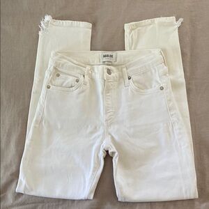 AGOLDE Women’s White Jeans Size 24